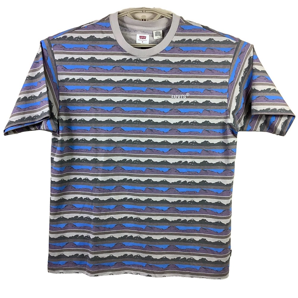 Levi's Red Tab Men’s Mountain Print Tee-Shirt Size Medium NWT